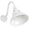 Westgate 3CCT Gooseneck Barn Light, White, 25W, 3000K/4000K/5000K GNB-25W-MCT-WH-P - alternate 3